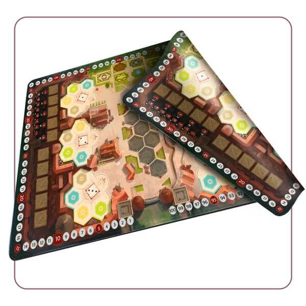 Capa de The Castles of Burgundy: Special Edition – Playmat