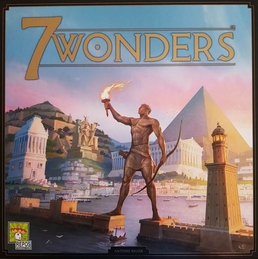 Capa de 7 Wonders: Segunda Edição