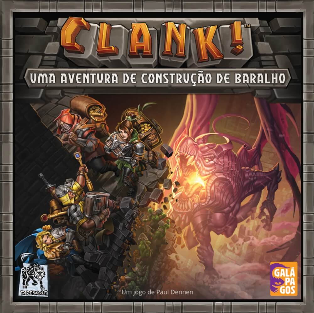 Capa de Clank!: Uma Aventura de Construção de Baralho