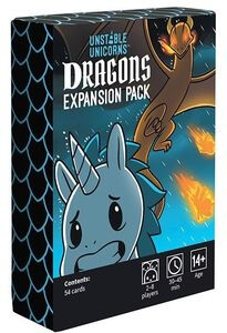 Capa de Unstable Unicorns: Dragons Expansion Pack