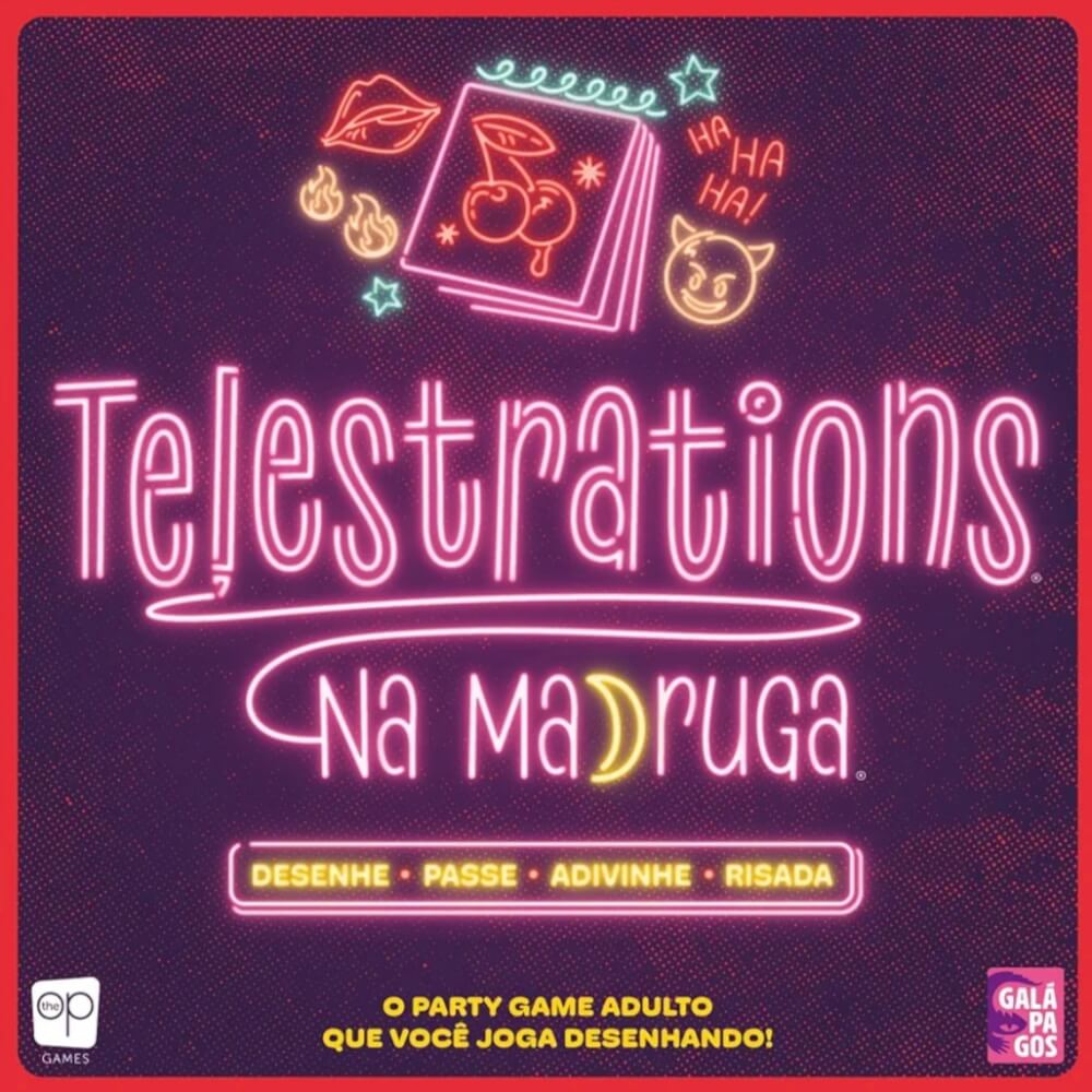Capa de Telestrations: Na Madruga