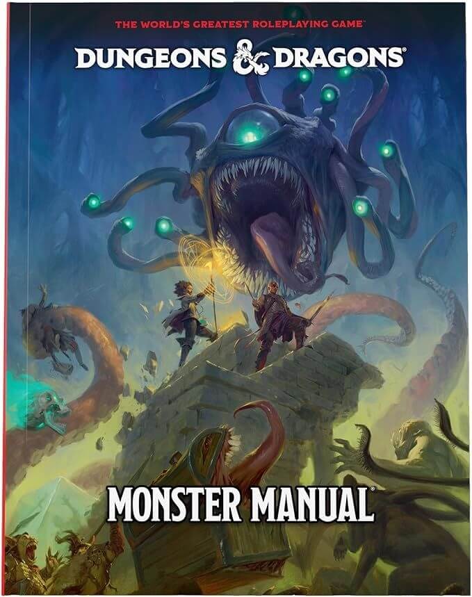 Capa de Dungeons & Dragons (5.5e) - Livro dos Monstros