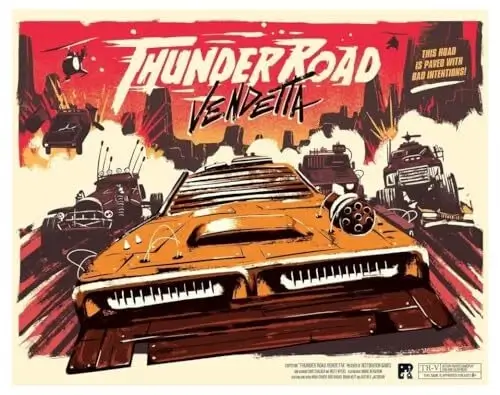Capa de Thunder Road: Vendetta