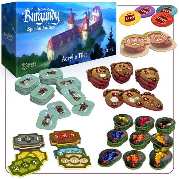 Capa de The Castles of Burgundy: Special Edition – Acrylic Tiles