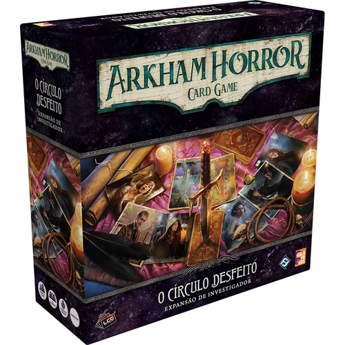 Capa de Arkham Horror: The Card Game - O Círculo Desfeito (Expansão de Investigador)
