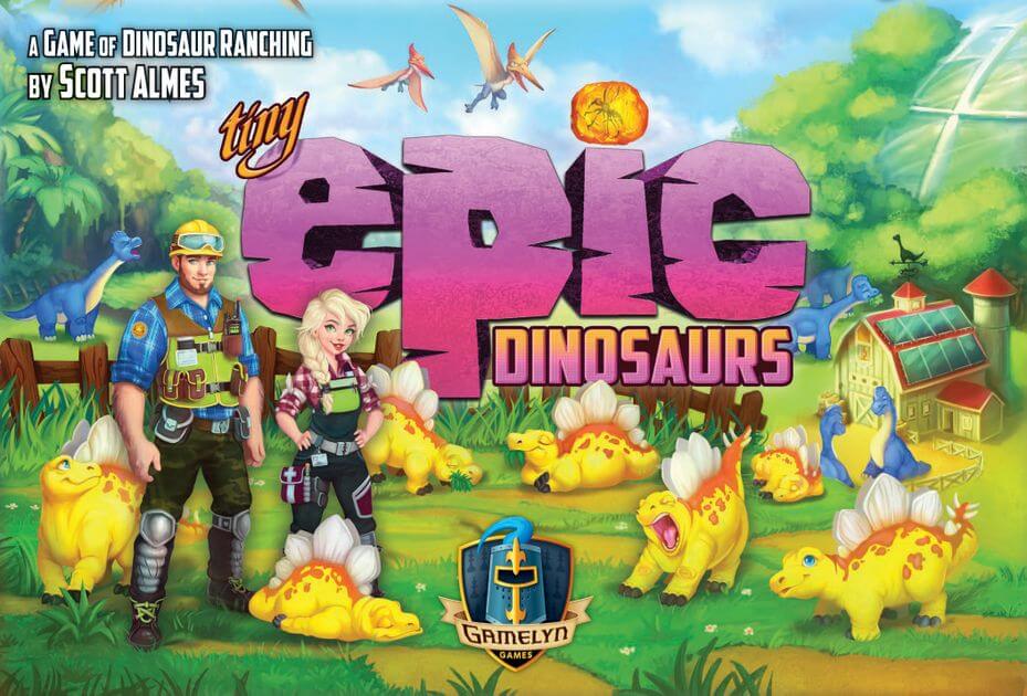 Capa de Tiny Epic Dinosaurs