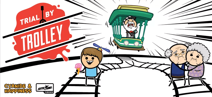 Capa de Trial By Trolley