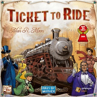 Capa de Ticket to Ride