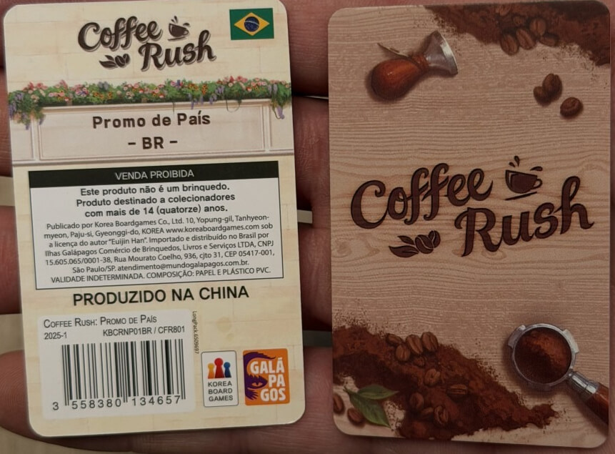 Capa de Coffee Rush: Promo de País – Brasil