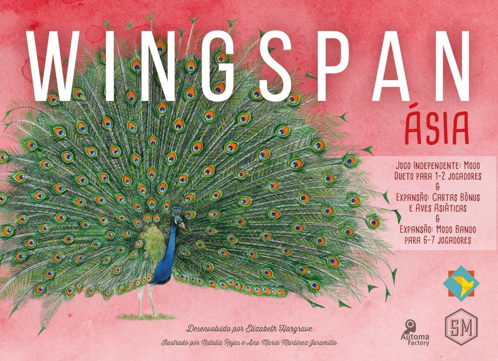 Capa de Wingspan: Ásia