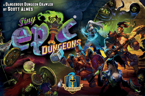 Capa de Tiny Epic Dungeons
