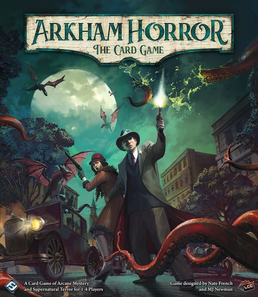 Capa de Arkham Horror: The Card Game (Revised Edition)