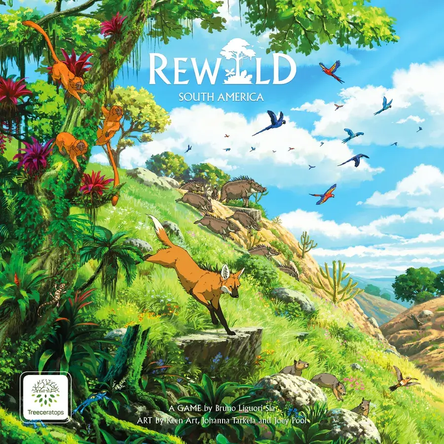 Capa de Rewild: América do Sul