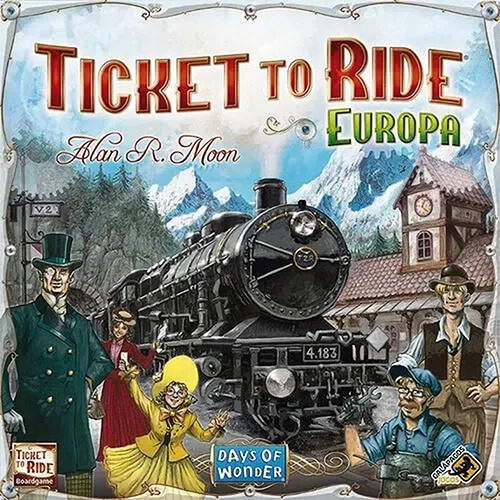 Capa de Ticket to Ride: Europa