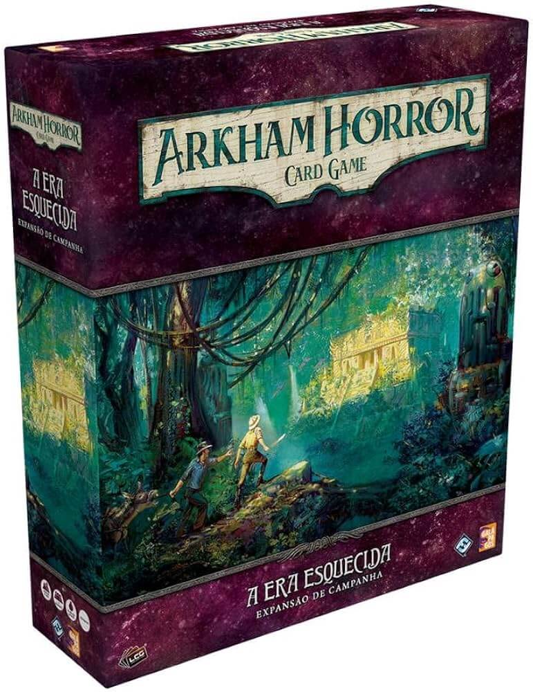 Capa de Arkham Horror: The Card Game - A Era Esquecida (Expansão de Campanha)