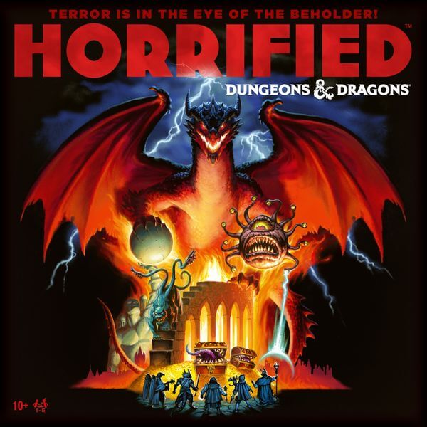 Capa de Horrified: Dungeons & Dragons