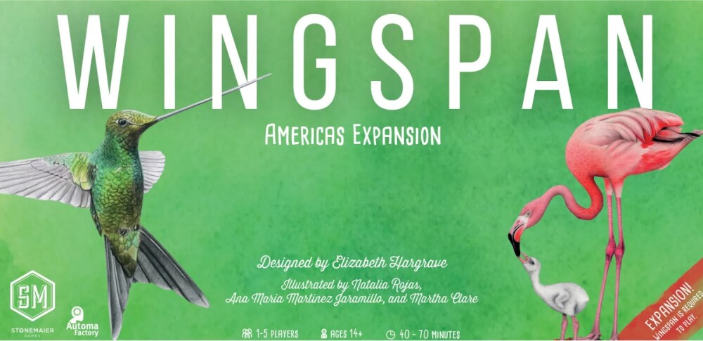 Capa de Wingspan: Américas