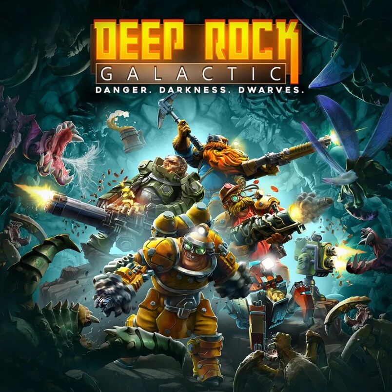Capa de Deep Rock Galactic: The Board Game