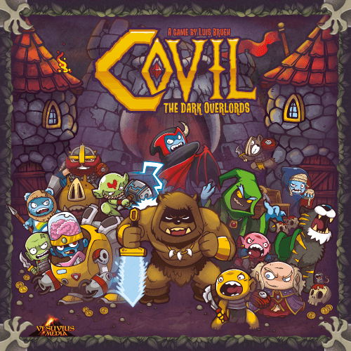 Capa de Covil: Mestres das Trevas