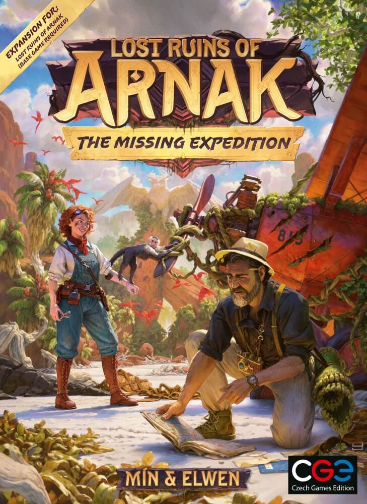 Capa de As Ruínas Perdidas de Arnak: A Expedição Perdida