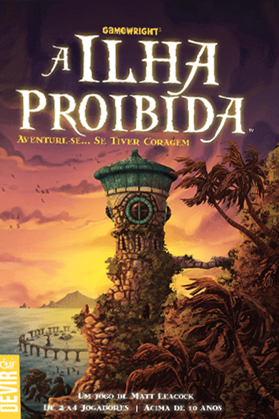 Capa de A Ilha Proibida