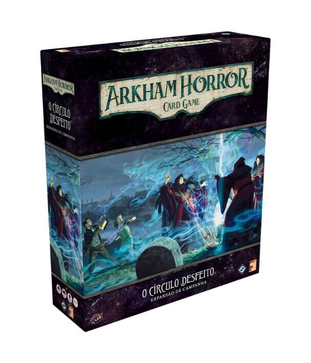 Capa de Arkham Horror: The Card Game - O Círculo Desfeito (Expansão de Campanha)