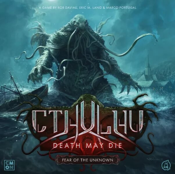 Capa de Cthulhu: Death May Die - Medo do Desconhecido