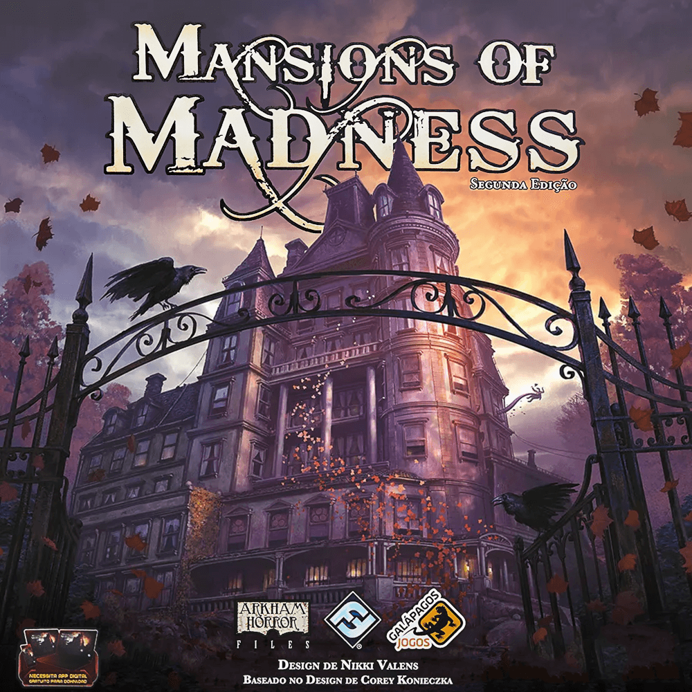 Capa de Mansions of Madness (2ª Edição)