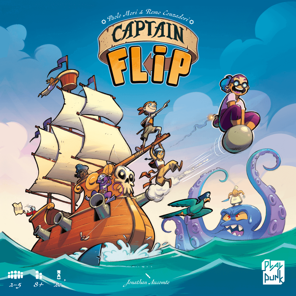Capa de Captain Flip