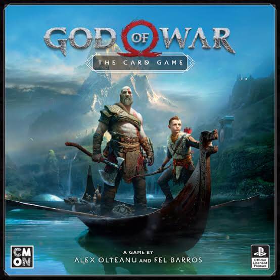 Capa de God of War: The Card Game