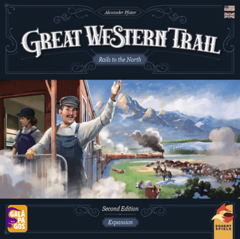 Capa de Great Western Trail (2ª Edição): Trilhos para o Norte