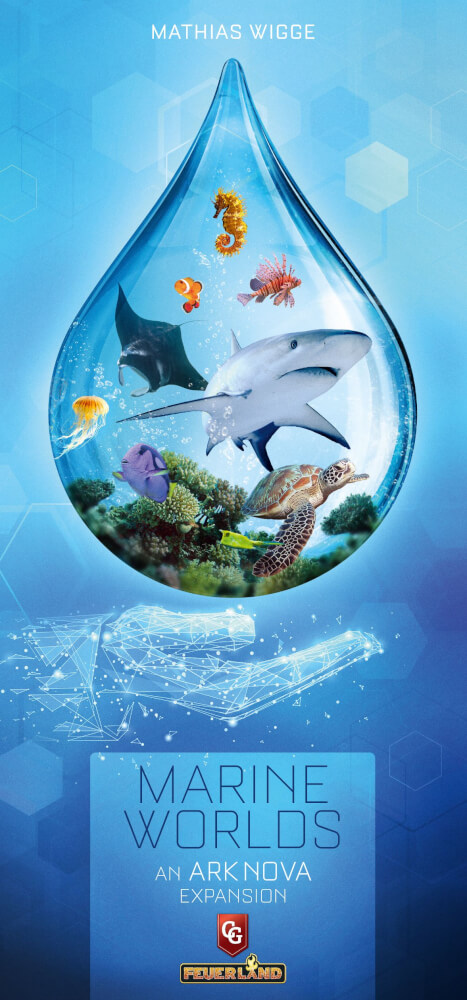 Capa de Ark Nova: Mundos Marinhos