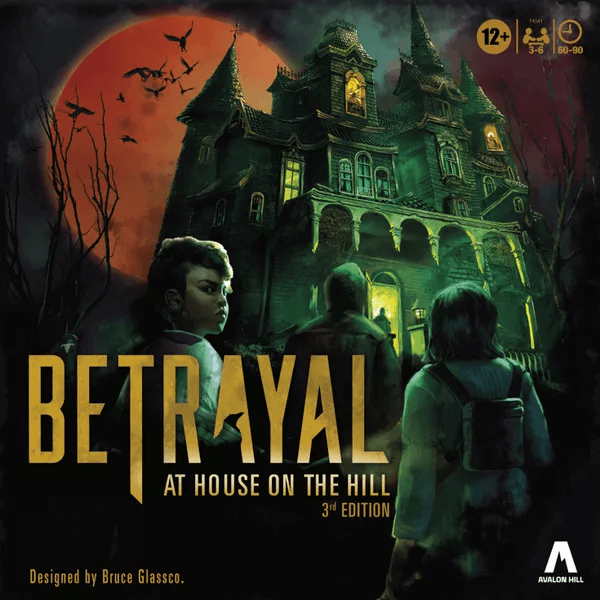 Capa de Betrayal at House on the Hill: 3rd Edition