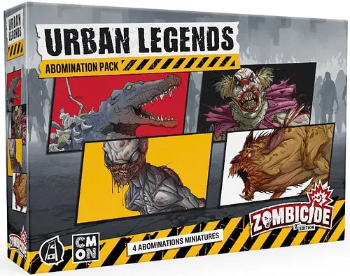 Zombicide (2ª Edição): Lendas Urbanas - Pacote de Abominações