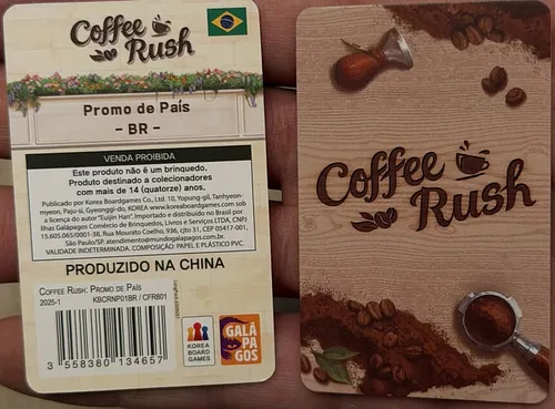 Coffee Rush: Promo de País – Brasil