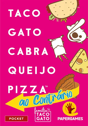 Taco Gato Cabra Queijo Pizza: ao Contrário (Família Taco Gato)
