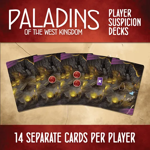 Paladins of the West Kingdom: Player Suspicion Decks